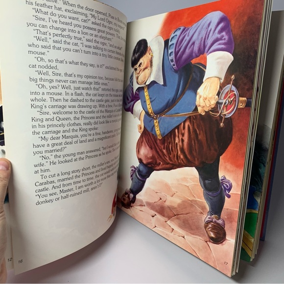 Golden Fairy Tales: Puss 'n Boots Vintage Book - Picture 6 of 11